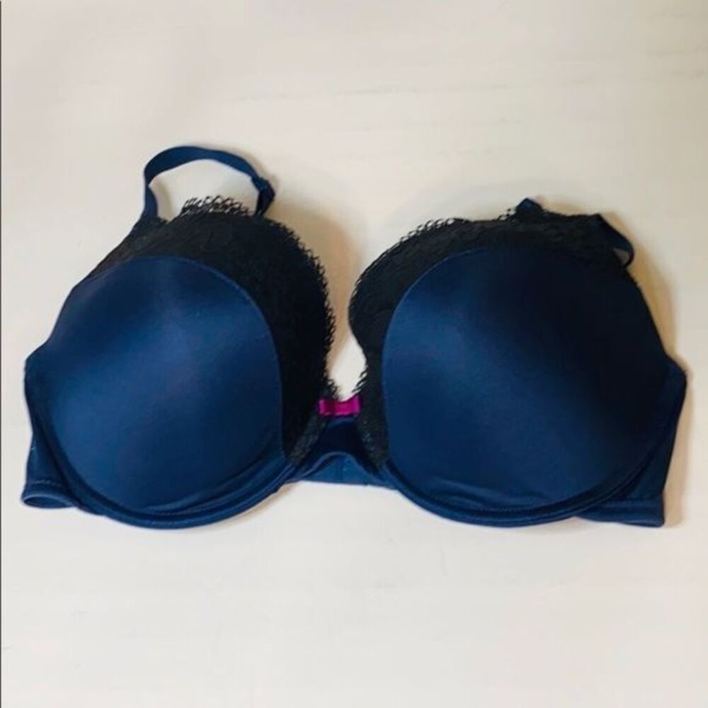 Maidenform Navy Blue Push-up Bra 36DD